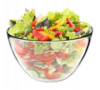 Saladier - KADAX - Ovale - Verre Transparent - 17 cm - Durable et Pratique