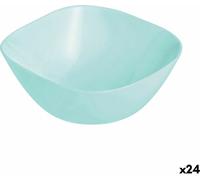 Saladier Luminarc Carine turquoise verre 14 cm (24 pièces)