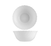 Saladier Modèle Trianon De Couleur Blanche De 24 Cm
