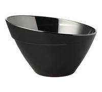 Saladier Noir Incliné en Mélamine Balance 210 mm - APS - - Mélamine1,5 x130mm NC