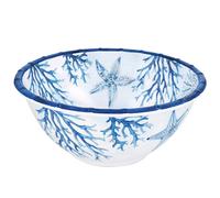 Les Jardins de la Comtesse - Saladier profond en mélamine Corail Ø 25 cm - Collection Piana