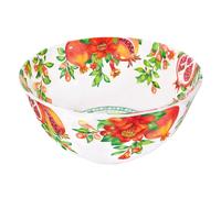 Les Jardins de la Comtesse - Saladier Profond en Mélamine Pure - Collection Séville - 3L / 25 cm - Service de Table de la Vaisselle Quasi-Incassable MelARTmine