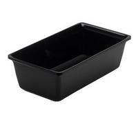 Saladier Rectangulaire Noir 1500ml Plexiglas PMMA L2G 1 G