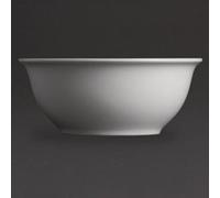 Olympia Whiteware Lot de 6 saladiers en porcelaine 175 mm