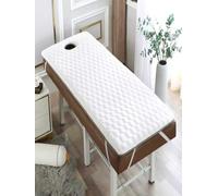 Salagt Surmatelas Table de Massage avec Trou De Respiration,Surmatelas Carré/Rond/Tête Trapézoïdale,Matelas Lit De Beauté Rembourrage De Lit Spa Matelas À Mémoire Massage(Color:C,Size:80x190cm)
