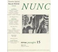 Salah Stétié Revue Nunc (Auteur)