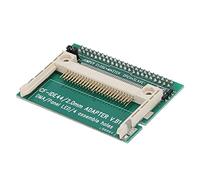 SALALIS Adaptateur IDE pour Remplacement de Carte CF vers Disque Dur 2,5", Conception Durable, Plug and Play pour Ordinateurs Portables et Mini ITX, PCB Vert
