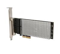 SALALIS Adaptateur Réseau PCIe Quad Port 2,5G Base T, PCI Express X4