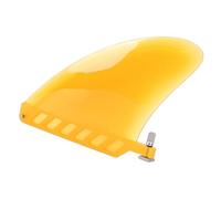 SALALIS Aileron de Surf Pliable en TPU, 4.6 Pouces, avec Mécanisme de Verrouillage à Vis pour des Performances Fiables (Jaune)