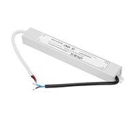 SALALIS Alimentation à Découpage étanche DC12V 30W pour éclairage LED et Utilisation Extérieure en Alliage D'aluminium 222x30x20mm