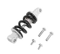 SALALIS Amortisseur Arrière de Scooter, Haute Performance, Léger, 125mm, pour une Conduite Fluide, en Acier allié D'aluminium, 1 unité (Noire)