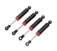 SALALIS Amortisseur de Voiture RC 1/10, Ensemble de 90mm, 4 Amortisseurs en Alliage Conçus pour une stabilité Améliorée (Noire)