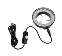 SALALIS Anneau Lumineux pour Microscope 144 LED, alimenté par USB, 45000LX, pour équipement éducatif et de Recherche en Laboratoire