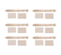 SALALIS Bande Adhésive Fine Transparente pour écrans, Languette de Support D'ordinateur Double Face Sécurisée pour Moniteurs, 10 Clips et 20 étiquettes pour une Installation Facile, Adaptée aux