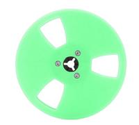 SALALIS Bobine de Ruban Vide 1/4 5 Pouces pour des Enregistrements Sonores de Haute qualité en Matériau ABS Durable adapté pour Studer et 1 unité (Verte)