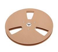 SALALIS Bobine Vide 1/4 7 Pouces, Alliage d'aluminium 3 Trous Ouverts | Bobine de réception à bobine ouverte, ajustement universel, pour le remplacement du magnétophone bobine à bobine