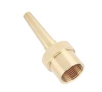 SALALIS Buse de Fontaine Réglable en Laiton avec Performances Stables pour Jardin de Parc, Buse de Fontaine à Jet Complet pour Hôtel carré, 1 X (G1in)