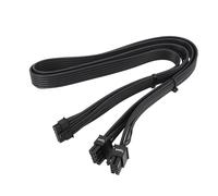 SALALIS Câble d'alimentation PCIe 5.0 avec Gaine en PVC Flexible pour Cartes Graphiques RTX3090TI et Série 40, Câble D'extension 600W 12VHPWR 1x