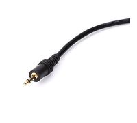 SALALIS Câble de Microphone XLR Femelle vers 1/8" Mâle, Cordon de Micro Stéréo Durable pour Caméra DV, Câble D'interconnexion de pour Enregistrement en Studio