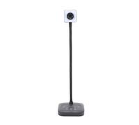 SALALIS Caméra de Documents 4K avec Mise au Point Automatique et Microphone | Lumière de remplissage LED à trois niveaux, caméra USB Plug and Play pour l\'enseignement en ligne, diffusion en direct,