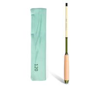 SALALIS Canne à Pêche Extensible avec Construction Robuste et Confort Ergonomique pour Le Camping et la Randonnée, Canne à Pêche Télescopique avec Manche en Bois Massif (1. Mère)