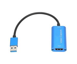 SALALIS Carte de Vidéo D'interface Multimédia HD Plug and Play Haute Définition pour l'enseignement et Le Streaming Bleu