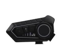 SALALIS Casque Bluetooth avec 2 Voies, Suppression du Bruit | Écouteur de casque étanche IPX6 avec Assistant sonore, lumières RVB, batterie 1000 mAh pour la conduite de moto