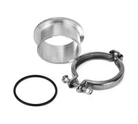 SALALIS Collier de Serrage à en V pour Compresseur Turbo, Durable, adapté pour HX35 HX35W HX40W Turbo Prend en Charge le Raccordement du Tuyau pour 5,9 L, Aluminium