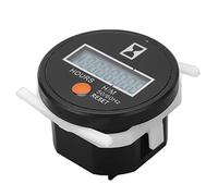 SALALIS Compteur Horaire Numérique, Compteur Horaire Mécanique de Haute Précision avec Bouton de Réinitialisation, Performances Stables pour Générateur de Machines de Construction, Coque ABS