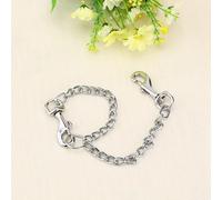 SALALIS Coupleur de Laisse Double pour Deux Chiens de Compagnie Marchant, Chaîne de Laisse Pratique à 2 Voies pour Chiens de Petite/Moyenne/Grande Taille, Matériau en Acier Inoxydable