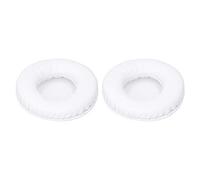 SALALIS Coussinets de Casque Coussinets de Remplacement Confortables pour -Technica ATH-WS70 ATH-WS77 -WS99 MDR-V55 MDR-V500-7502 Cuir Artificiel 2 X d'oreille (Blanche)
