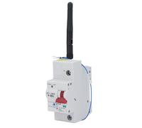 SALALIS Disjoncteur CC Intelligent, Télécommande Vocale Haute Vitesse pour la sécurité de la Maison, Interrupteur D'air WiFi pour Contrôle Intelligent des Haut-parleurs, Matériau Ignifuge PC, (80A)