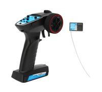 SALALIS Émetteur RC Transmetteur RC à 3 canaux avec récepteur 2,4 Ghz, fonction de réglage de la informatique peripherique