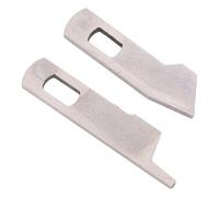 SALALIS Ensemble de Lames Supérieures et Inférieures pour Machine à Surjeter, Lames de Couture en Acier Efficaces pour Machines de Surjet Domestique pour Projets de Couture