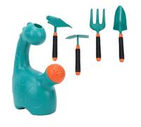 SALALIS Ensemble D'outils de Jardinage pour Enfants avec Arrosoir et Tablier pour Activités Créatives de Creusement de Sable Vert