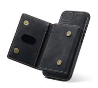 SALALIS Étui de Téléphone avec Porte-Carte Magnétique au Design élégant avec Fonction de Support Cachée pour Les Cinéphiles et Les Appelants (#1)