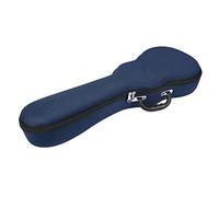 SALALIS Étui pour ukulélé étanche et Durci pour 23/24 Pouces avec Poignées et Sangles Renforcées pour Un Transport Facile (23/24 Pouces Bleu)