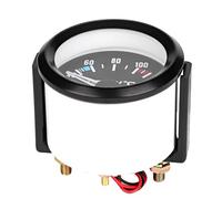 SALALIS Jauge de Température D'eau Numérique Universelle à LED pour Camion de Voiture 2 Pouces 52 Mm Facile à Lire pour la Conduite de Nuit Matériau ABS Lumière Bleue pour les Passionnés D'automobile