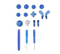 SALALIS Joysticks de Remplacement pour Contrôleur Série 2, Bleus | Kit de joystick en acier inoxydable, 6 manettes avec 4 palettes, 2 coussinets D, pour contrôleur sans fil série 2 Core