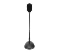 SALALIS Microphone de Conférence Filaire, Flexible, Col de Cygne, Cardioïde, pour Salle de Réunion, Usage Professionnel, Métal ABS, 1 unité