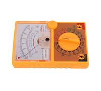 SALALIS Multimètre Analogique à échelle Haute Définition, Petit Multimètre à Pointeur Sûr pour les électriciens et les Amateurs de Bricolage, Matériau ABS