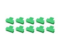 SALALIS Pinces de Hangar à Effet de Serre, Film Robuste, Clips Sécurisés pour une Utilisation Polyvalente, Kit de 100 Pièces pour Cadre de Serre et Tunnel en Poly (11mm)