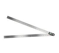 SALALIS Règle de Recherche D'angle Numérique, Outil de Mesure Précis et Durable pour la Construction Automobile en Acier Inoxydable (0-500mm)