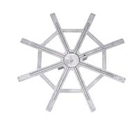 SALALIS Spider Bridge Cordier Set Kit de Remplacement Durable pour Les Joueurs de Guitare à Résonateur Résistant à l'usure pour Les Amateurs D'instruments