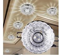 SALALIS spot de plafond LED SALALIS Plafonnier LED 3W LED plafond encastré Downlight deco halogene Lumière blanche 3W dissimulée