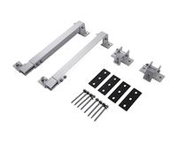 SALALIS Support de Montage de Panneau Solaire Réglable avec Oxydation Anodisée pour une Production D'énergie Efficace, pour Toit et Sol, Alliage D'aluminium et Acier Inoxydable