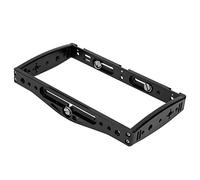 SALALIS Support de Téléphone Portable en Métal pour Enregistrement en Direct, Support de Microphone Durable et Polyvalent pour Cinéastes, Compatible avec Divers Appareils (Noir)