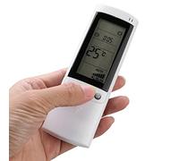 SALALIS Télécommande de Remplacement pour Climatiseur Airwell Gree A415/rc08b RC08A, Contrôleur Lisse et Durable pour Maison et Hôtel, 2 Piles AAA