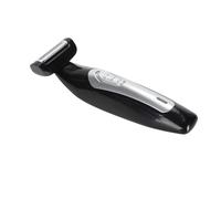 SALALIS Tondeuse à Cheveux Indolore pour Hommes, Conception Innovante, Utilisation Humide et Sèche pour la Douche, Batterie au Lithium-ion à Domicile, Manche Long pour un Toilettage Précis