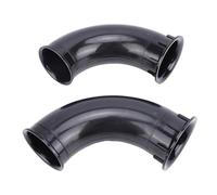 SALALIS Tube de Port de Haut-Parleur, Réponse des Basses Améliorée pour Enceintes DJ PA, Haut-parleurs de Scène à Domicile, Conception ABS Incurvée 2 Pièces